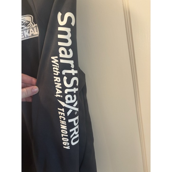 Dekalb Seed Nike Thermafit Black Hoodie Pullover Sweatshirt Men's Size Medium M - Picture 4 of 5